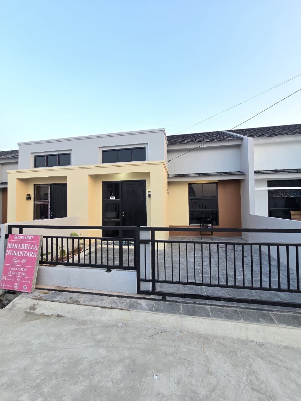 Show unit Mirabella Nusantara Tipe 40